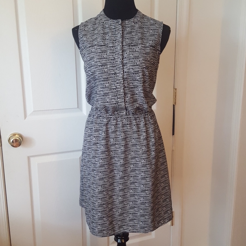 Black and White Professional Dress